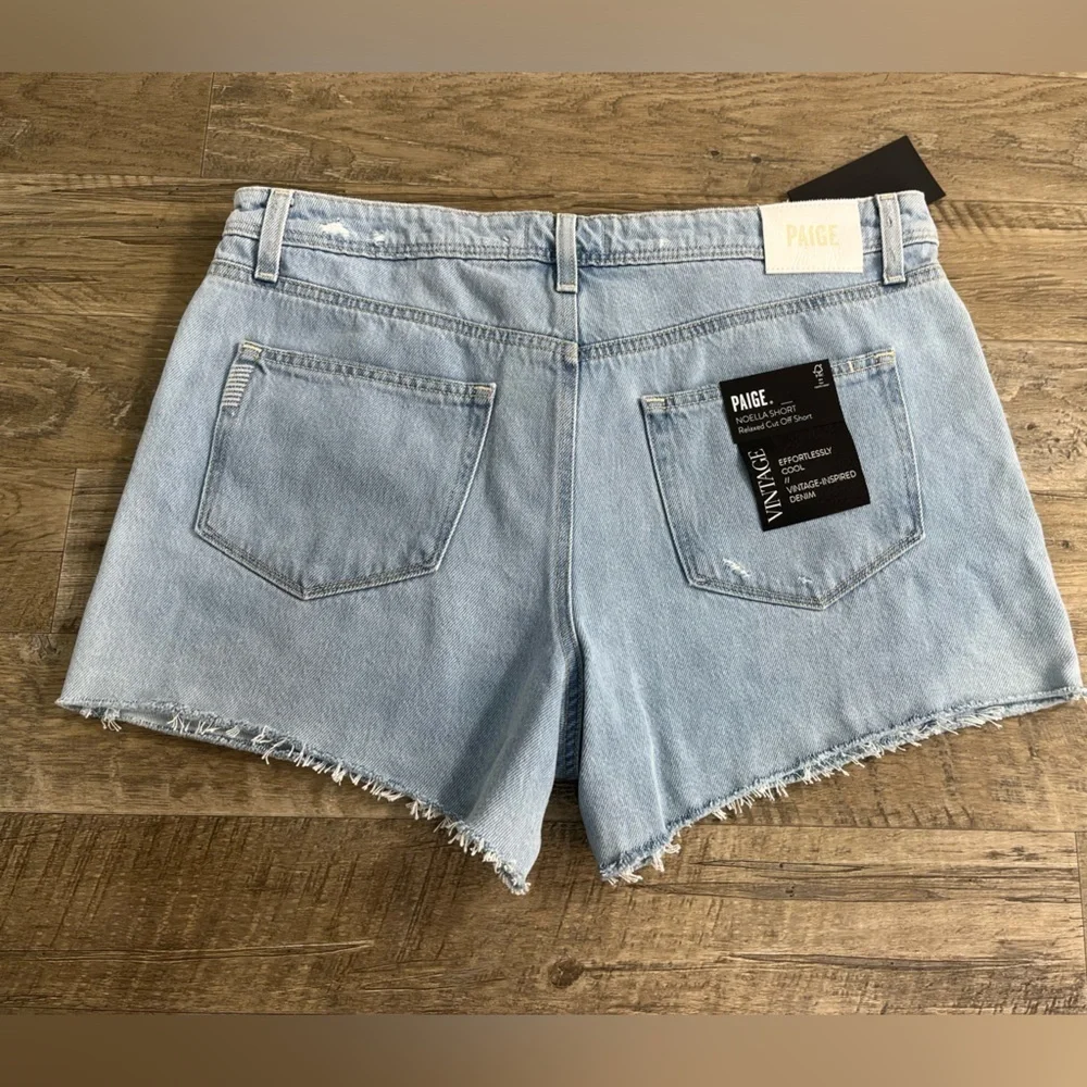 NWT PAIGE Noella Relaxed Cut Off Shorts